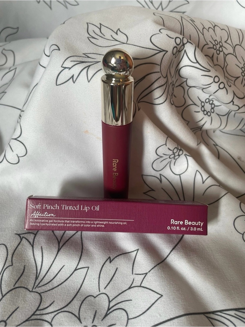 Rare Beauty Soft Pinch Tinted Lip Oil — Affection (berry plum)